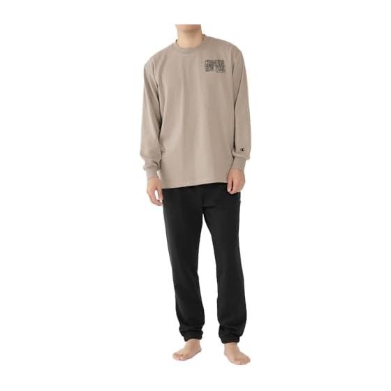 Champion Room Wear [Cotton Blend, Brushed Lining] Long Sleeve Long Pants Men s