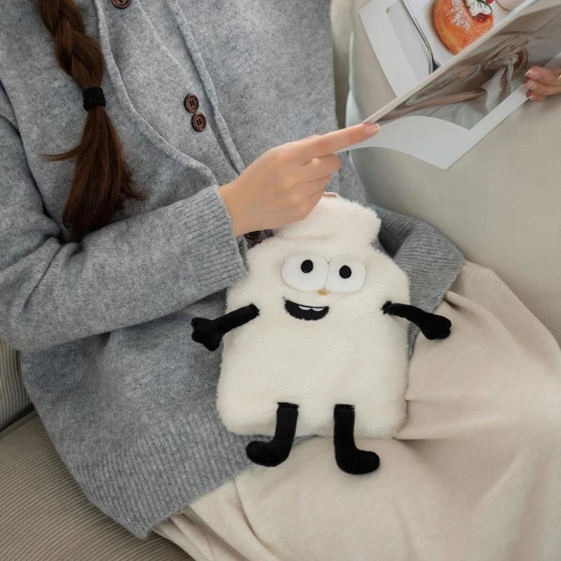 The New Hot-selling Creative Funny Cartoon Hot Water Bottle Cute Plush Warm Water Bag Hand Warmer Foot Warmer Bed Warmer