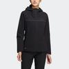 Adidas Sports Hooded Jacket Women Jackets Black IC7986