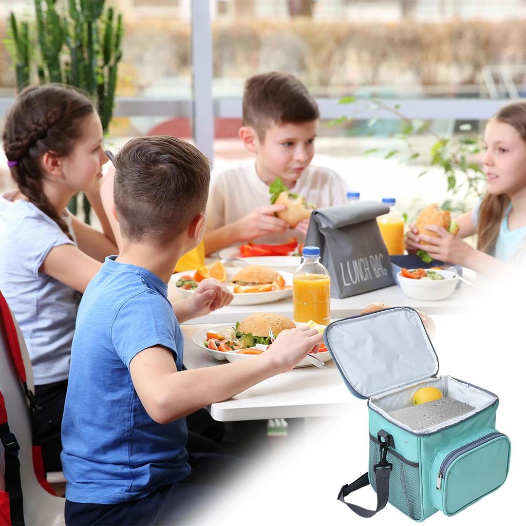 voocye Stainless Steel Ice Cooling Lunch Disaster Outdoor Hiking Pack, Long-Lasting, Powerful, Double-Fast Freezing, Sub-Zero Pack, Reusable,