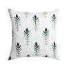 Green Pattern Printed Chair Soft Cushion Cover Pillowcase Sofa Cushions Decor Polyester Home Decorative Pillow Cases 45cm *45cm