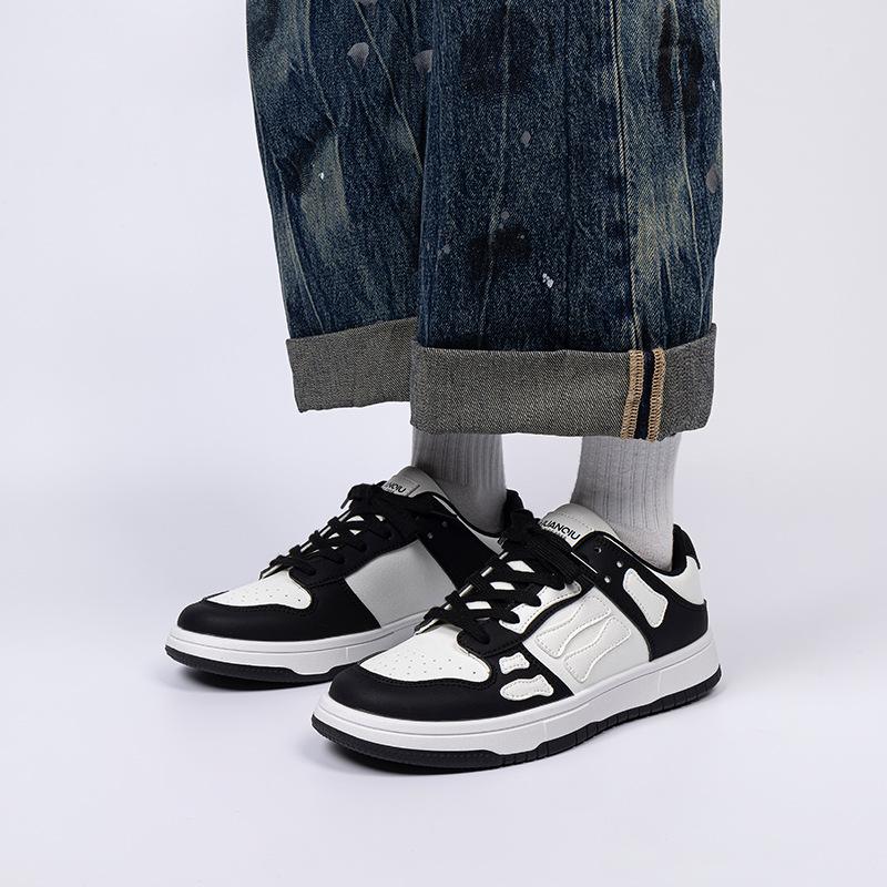 Global Thick Baseplate Shoes Men's ZHQ-XA330 Spring Casual Men's Shoes Student Versatile Men's Low-top Trendy Shoes Men's