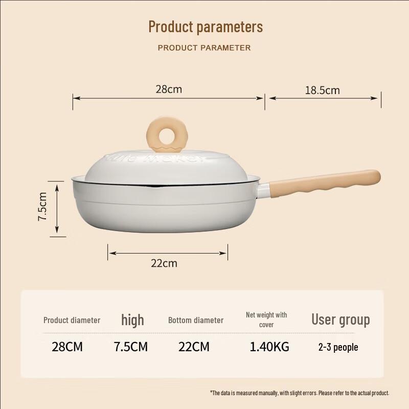 Cartermark Enamel Non-Stick Donut Wok