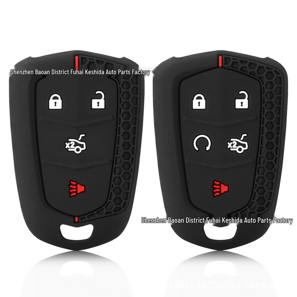 Cadillac XT5 XT4 XTS CT6 SRX ATSL XT6 Silicone Key Case Cover