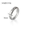 Anime Jujutsu Kaisen Ryomen Sukuna Itadori Yuji Ring Cosplay Metal Opening Adjustable Unisex Rings Jewelry Prop Accessories Gift