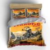 Cyclist with scenic background. Bedding sets Duvet cover sets Duvet covers Pillowcases(1*Duvet Cover 2*Pillowcases without duvet insert)