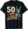 T-shirt Unisexe Cadeau Drôle pour 50e Anniversaire - 50 Ans