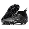 Youth Student Football Shoes Men's High Top Competition AG Long Nails TF Shredded Nails Training Sports Football Shoes