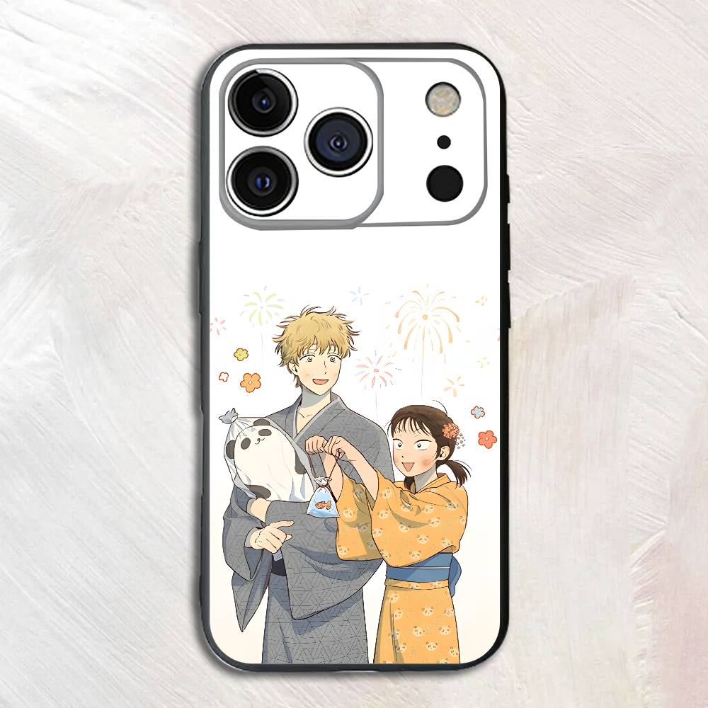 Anime K-Kai U-Uka Silicone Phone Case For IPhone 17 16 15 14 13 12 11 X XS Plus Pro Max Shockproof Soft Cover