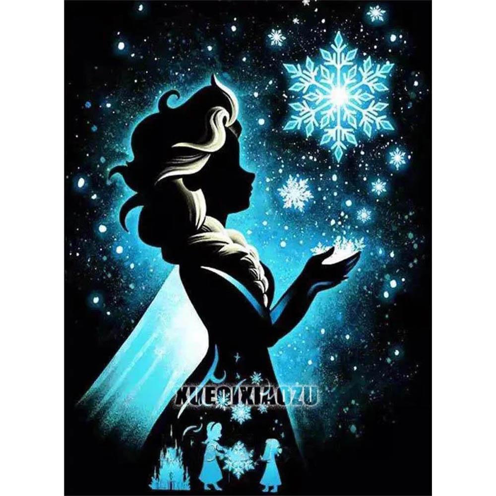 Stitch Diamond Painting Disney Prinzessin 5D DIY Vollrund_Quadrat Mosaik Stickerei Kinderzimmer Dekoration Handgemachtes Geschenk