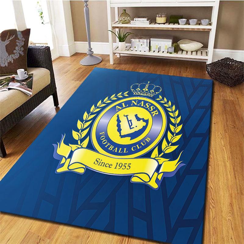 Al-Nassr FC Carpet Rug for Living Room Bedroom Home Sofa Decoration,Kids play Non-slip Floor Mat