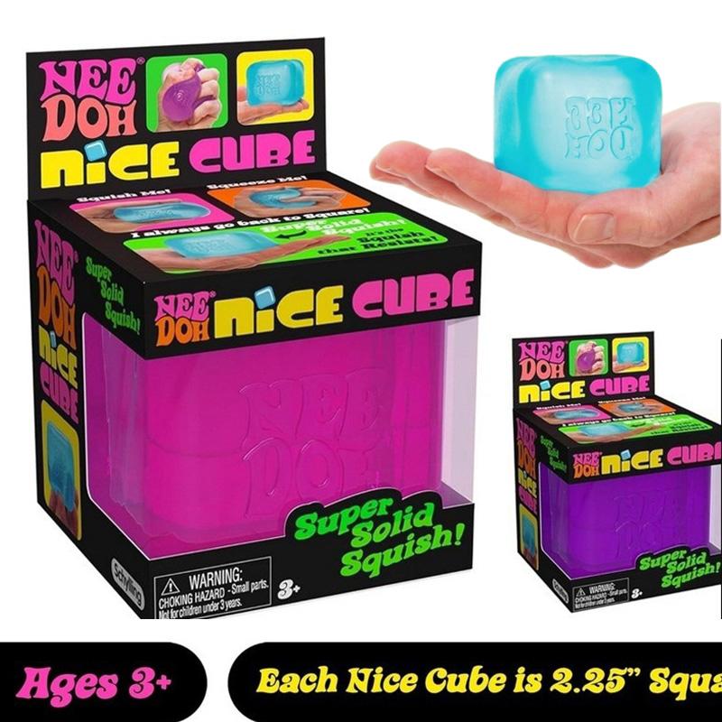 Needoh Nice Cube Squishy Sensory Toy Stress Ball Maltose Ice Anti-Stress Pressure Relief Stress Relief Souvenir For Kids 2026