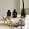 Fashion Celebrity Diamond-Chain Muller Shoes 2025 Summer New Pointy Mesh Sequin Fine Heel One-Line High-Heeled Sandals