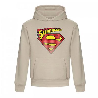 SUPERMAN Unisex Adult Classic Logo Hoodie