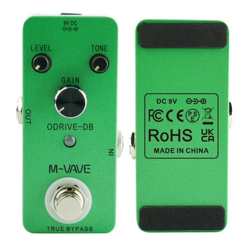M-VAVE ODRIVE-DB Guitar Effect Pedal Analog Overdrive Guitar Pedal Overdrive Guitar Effect Pedal Processors True Bypass