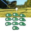 10 PCS     Head Covers Four Leaf   Pattern PU Waterproof Delicate   Iron Covers Set for Most  s
