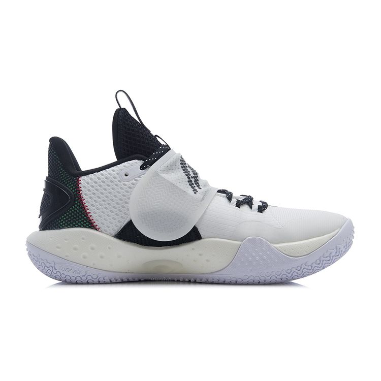 LiNing Sonic 9 Youth Low Basketball Shoes Kids sneakers Black White ABPR031-1