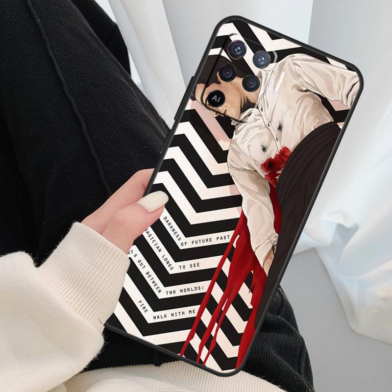 Twin Peaks Fire Walk With Me Case For Oppo A17 A57 A77 A40 A78 A54 A74 A94 A76 A16 A96 A18 A60 A80 A38 A58 A98 A15 A5 Pro