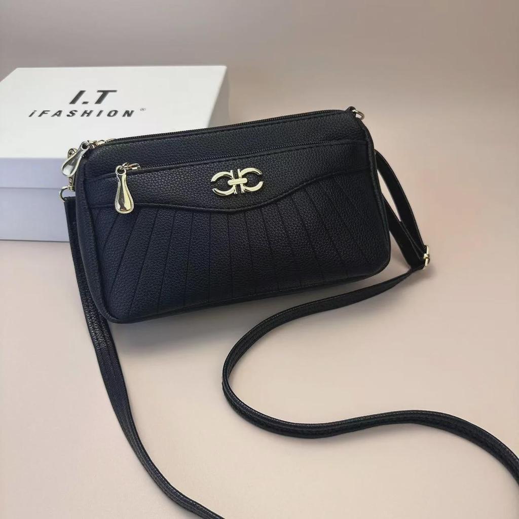 Moderní dámská taška Mini Messenger - 2023 PU kožená taška přes rameno pro dámy