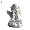 Commemorate Realistic Cute  Lean On Knees  Kiss Lean On Knees Angel Figure Statue Angel Statue KTY