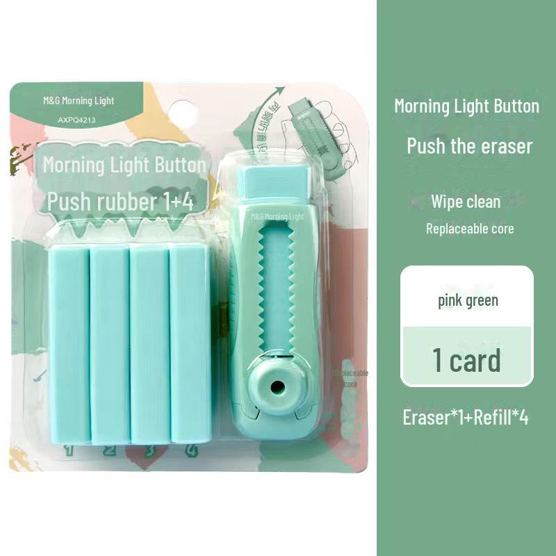 Morning Light Retractable Art Eraser - Smudge-Free, Non-Crumb Pencil Eraser