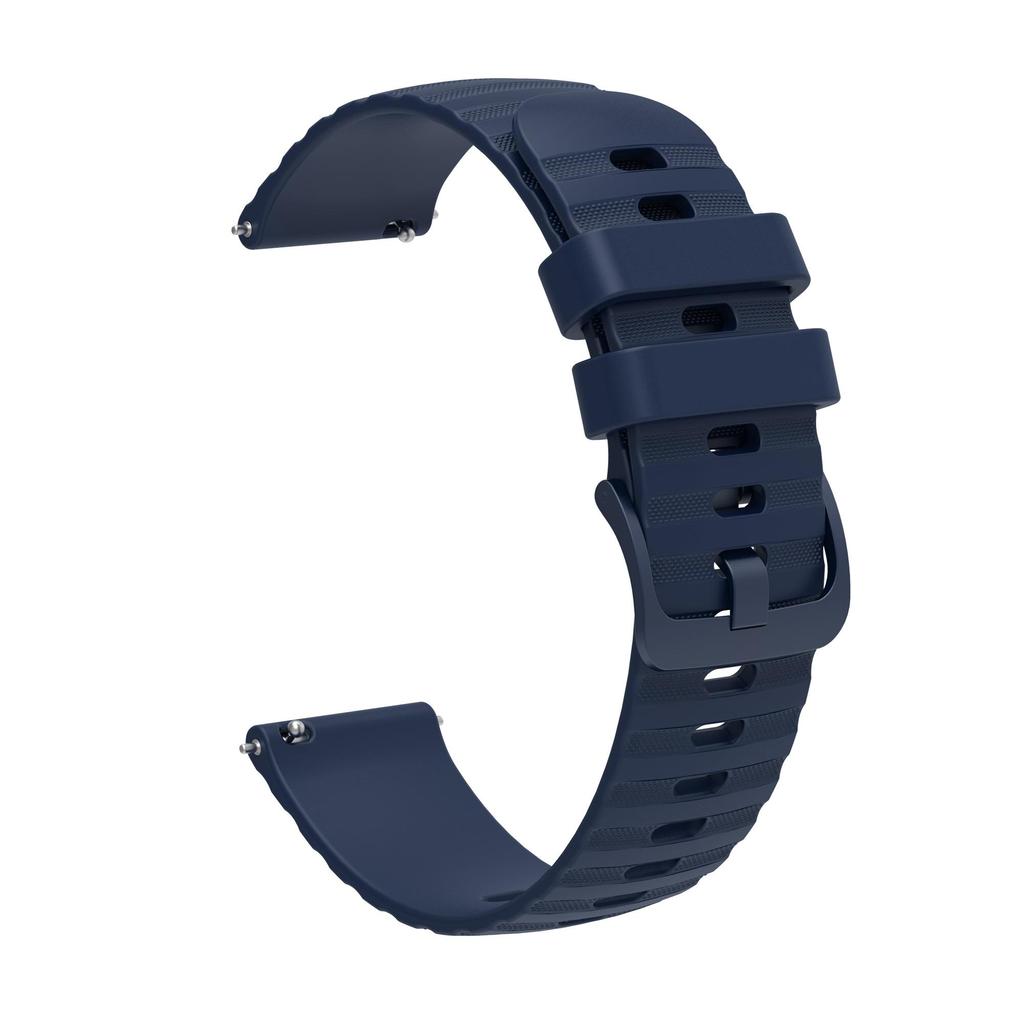 Premium Silicone Watchband WatchStrap Silicone Bracelet Quick Release Rubber Strap WristBand 18mm 20mm 22mm Width Replacement