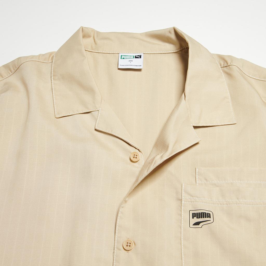 Adidas Solid Color Vintage Brand Logo Printed Moisture-Wicking Casual Short Sleeve Shirt Unisex Shirts Yellow 624113-88