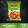 Pushp Sabji Masala Blend For Vegetables 200GXPack Of 2 Premium Quality Seasoning For Authentic Indian Home Cooking Kitchen Use