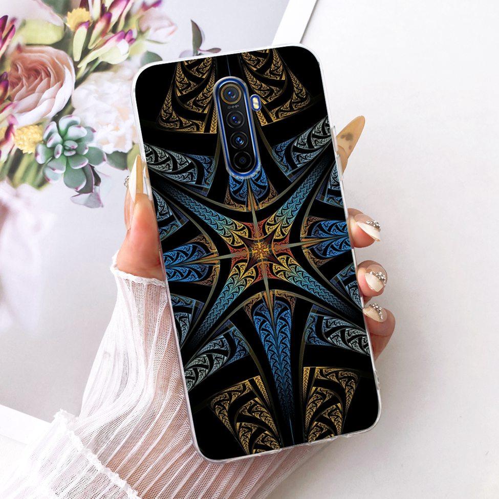 Clear For Realme X2Pro RMX1931 Casing For Realme X2 Pro Case Luxury Fashion Butterfly Funny Cute Painted Cover