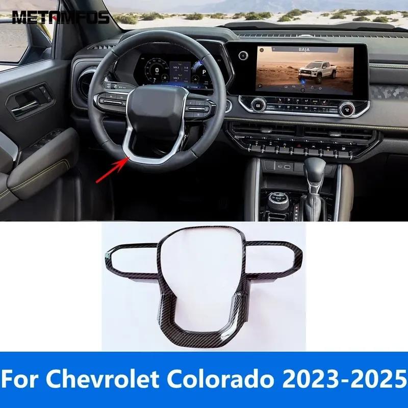 Accessories For Chevrolet Colorado  2024 2025 Carbon Fiber Door Bowl Gear Shift Box Trim Window Lift Switch Cover Cup Frame