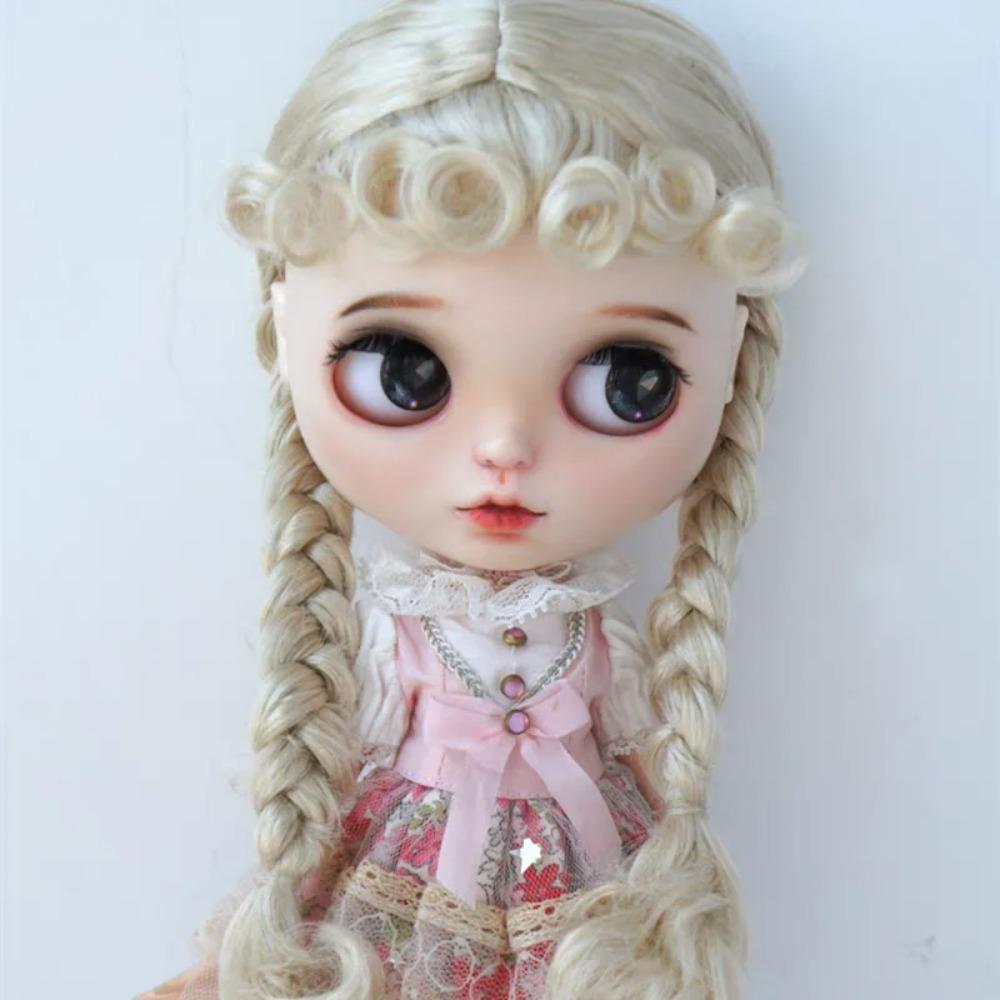 Customized Blyth Doll  by Handmade  Jointed Body  Selling Bald Doll and Wig (not Clothes)