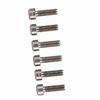 6pcs Set M5*16mm   Alloy Bike Fixed Stem  S For   Mountain Stem ( )