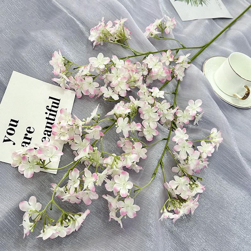 Artificial Peach Blossom And Fragrant Flower Decor For Home And Events