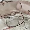 Transparent Glasses Case Plastic Glasses Storage Box Simple Portable  Students Glasses Cover Flat Mirror Myopia Sunglasses Case