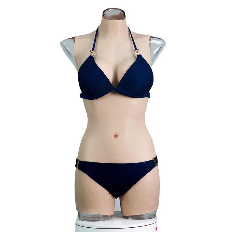 Silicone Crossdresser Prosthetic Breast Suit for Male-to-Female Cosplay and Disguise