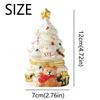 Creative Christmas Tree Jewelry Box Durable Jewelry Storage Box  Christmas Decoration