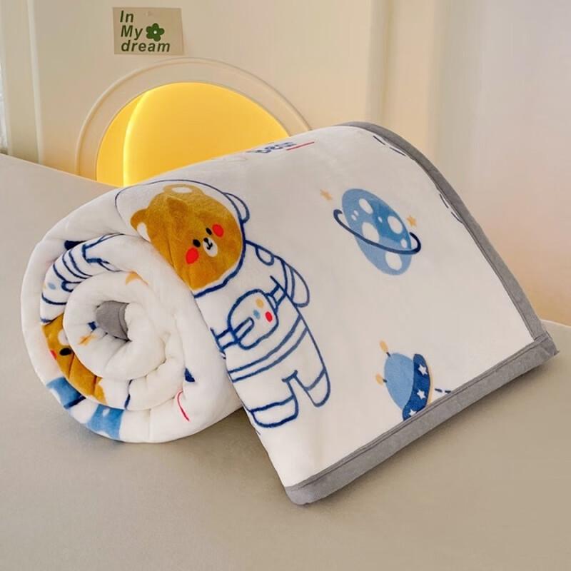 Tengfuxiang Thick Flannel All-Season Blanket