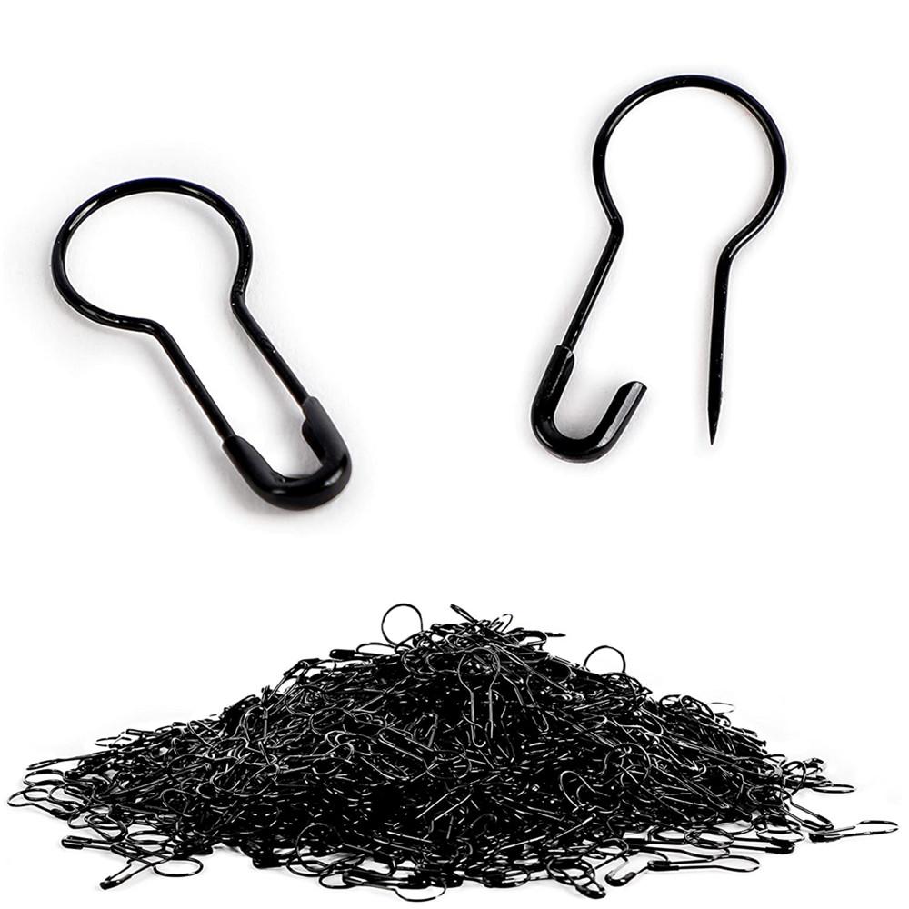 100pc Mix Color Safety Pins Gourd Shape Metal Clips Marker Tag Gourd Pins Safe DIY Sewing Tools Needle Clip Crafts Accessories