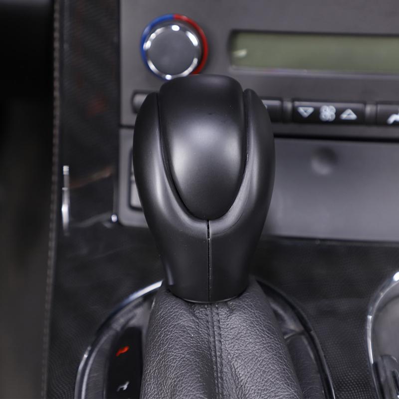 ABS Carbon Fiber For Chevrolet Corvette C6 2005-2013 Car Gear Shifter Gear Protector Head Cover Cover Car Interior Accessories