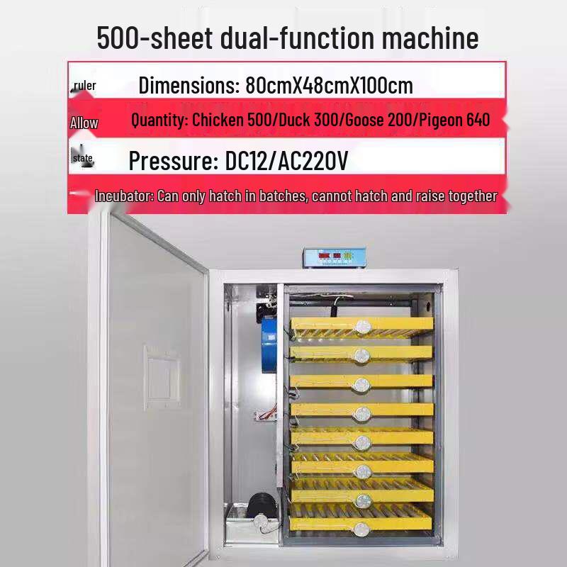 Automatic Egg Incubator for Home Use: Hatching Chickens, Ducks, Geese, and Pigeons