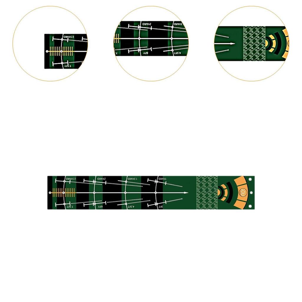 Golf Putting Mat Portable Putter Trainer for Backyard Lawn Indoor Outdoor