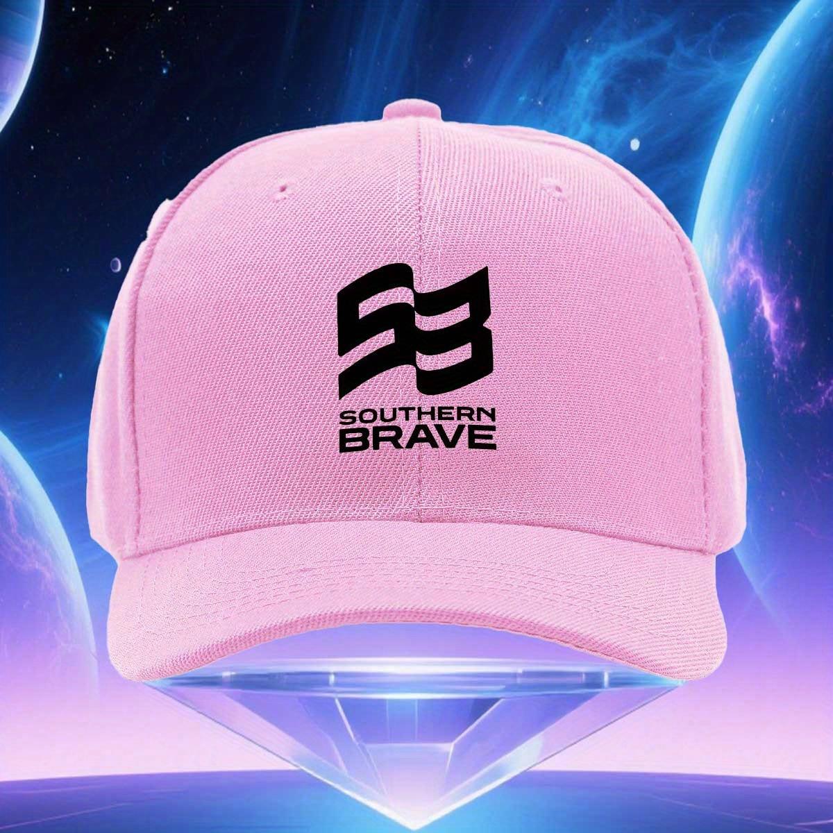Southern Brave Adjustable Baseball Cap Snapback Hard Hat Wild Ball Cap for Unisex And Women 1pc