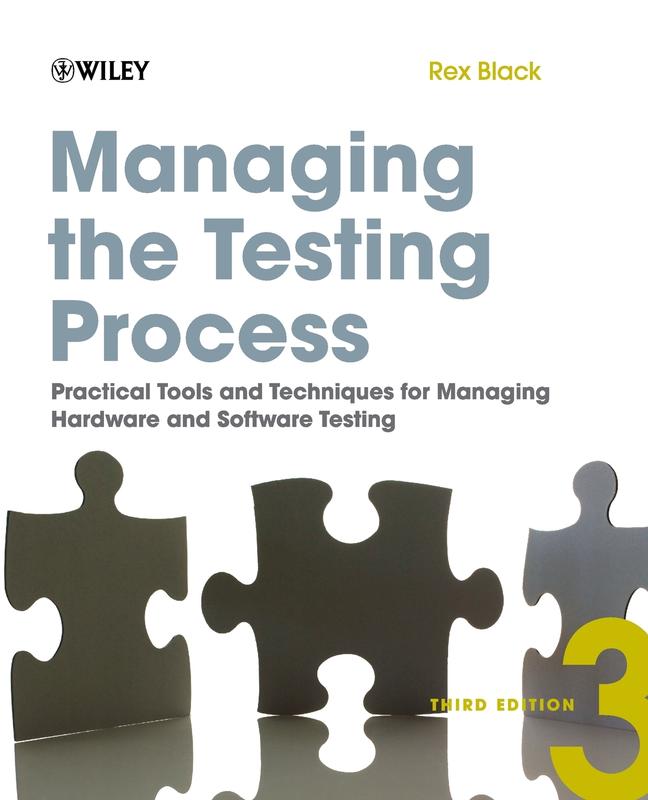 Bok Managing The Testing Process Practical Tools And Techniques For Managing Hardwa by Black - Paperback