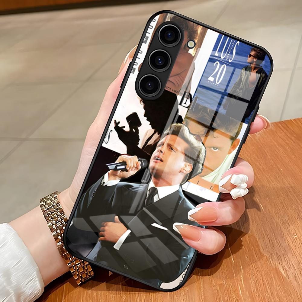 L-Luis M-Miguel 20 ANos Romanc Phone Case For Samsung S26 S25 Edge Ultra S23 S22 S21 S20 Ultra Plus S24 Fe A54 A53 A25 Glass Co