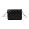 Chanel WOC Calfskin Gold Metal Card Holder Shoulder Bag, Crossbody Bag Mini Women's Black AP1839-B04327-94305