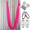 Aerial Yoga Hammock Set With Stretchy Fabric Home Gym Studio Practice Indoor Fitness Suspension Trainer