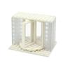 DIY Zubehör Stadt Freunde Haus MOC Teile Zaun Treppen Leiter Tor Bausteine ​​Tür Fenster Figuren Garten Leduo Ziegel