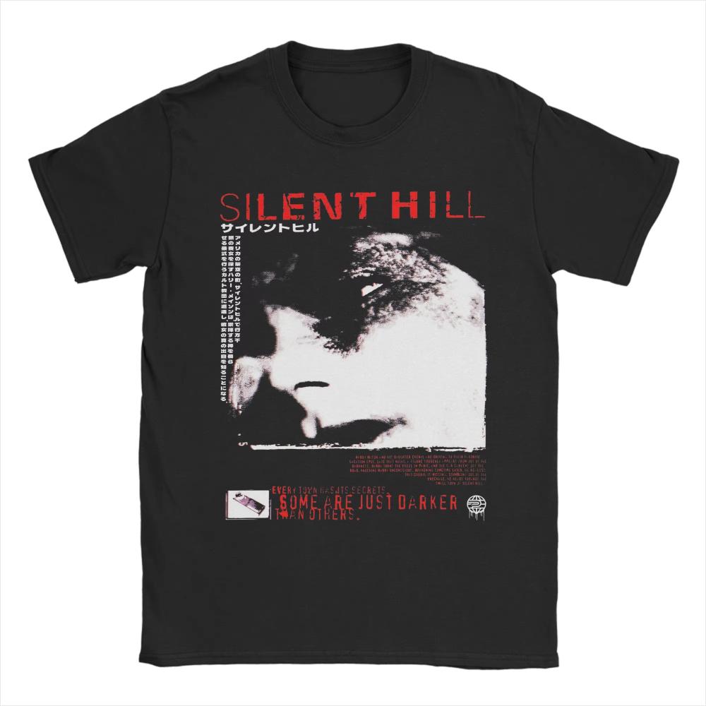 

Men s Silent Hill 1 Game Printed T Shirts Cotton Clothing Funny Women Short Sleeve Round Collar Tee Shirt New Arrival T-Shirt... S разноцветный