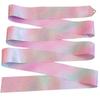 2m4m Kids Dancing Gymnastics Silk Band Wands Glittering Rhythmic Artistic Ballet Twirling Silk