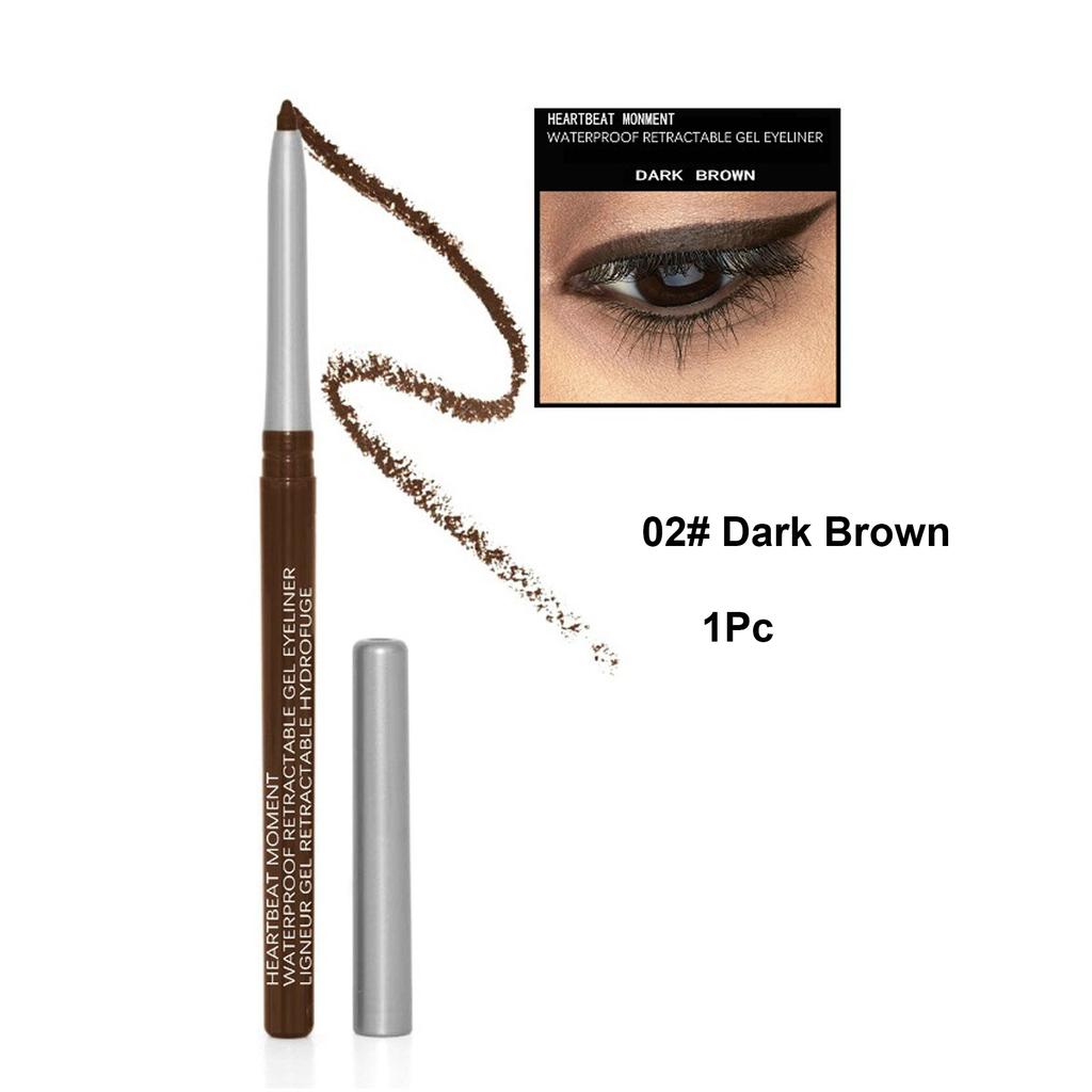 Quick-drying No Blooming Eyeliner Pencil Matte Black Waterproof Long Lasting Eyeliner Liquid Pen High Pigment Eye Makeup Tools